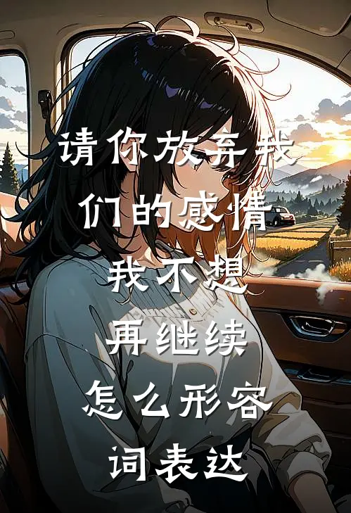 请你放弃我们的感情,我不想再继续,怎么形容词表达