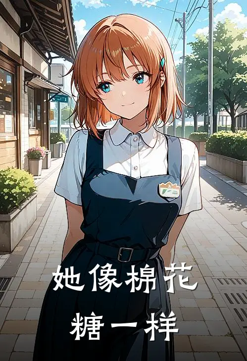 她像棉花糖一样